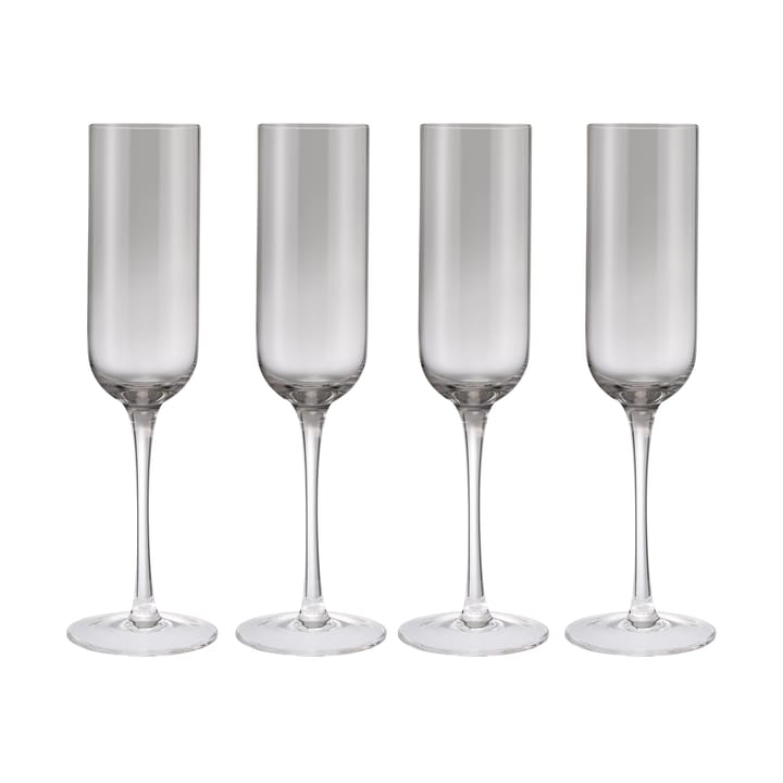 Copas de champagne Fuumi 22 cl 4-pack - Ahumado-claro - Blomus