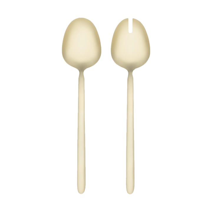 Cubiertos para ensalada STELLA champagne 2 cubiertos - 28 cm - Blomus