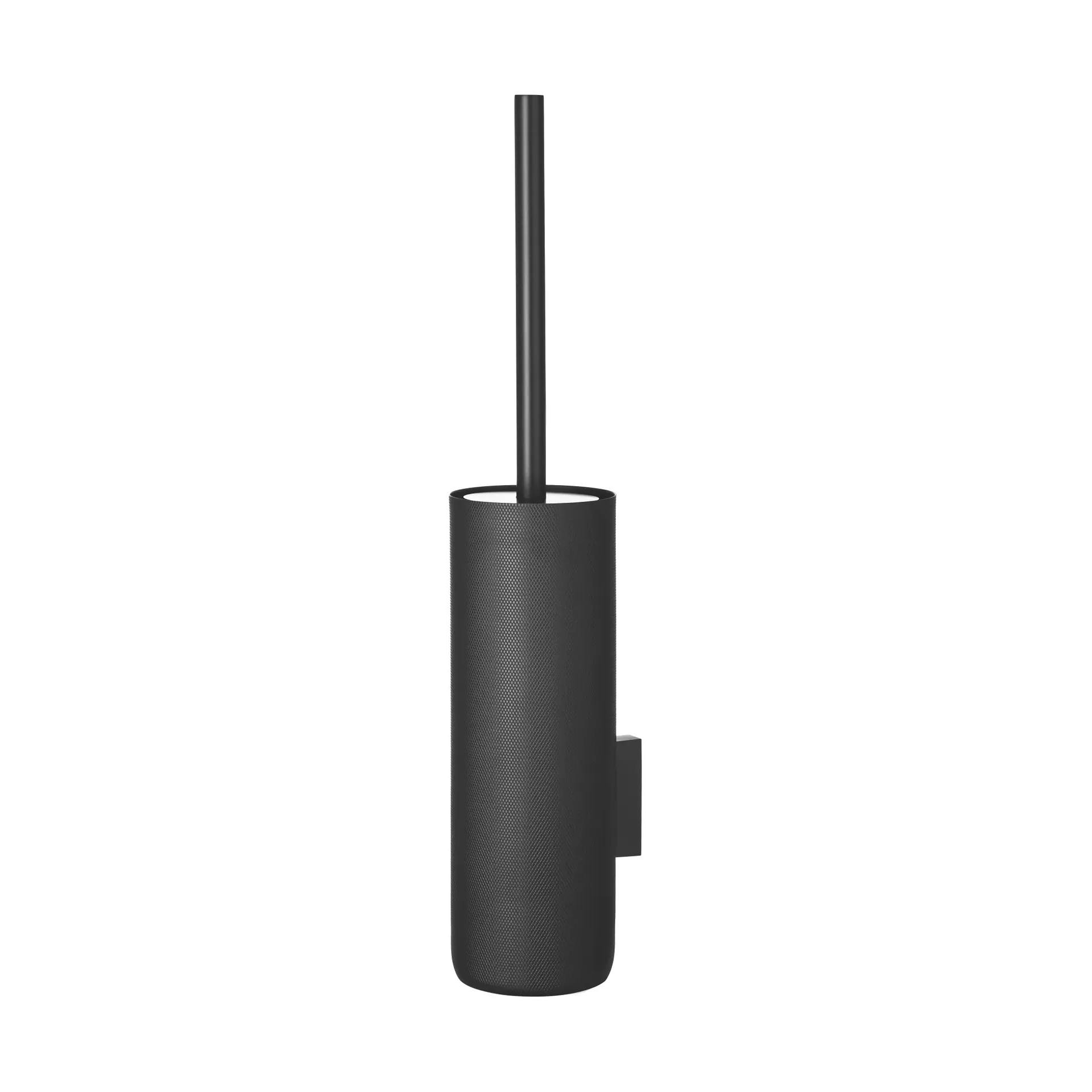 Escobilla de baño de pared Modo Rof, Black, Ø8,5x49 cm blomus
