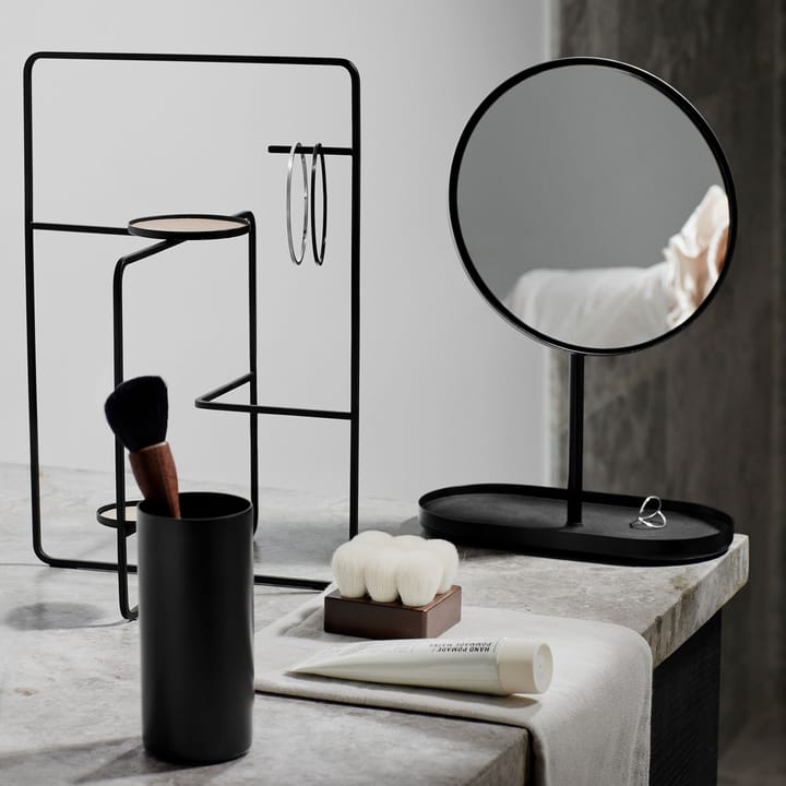 Espejo para tocador Modo, negro blomus