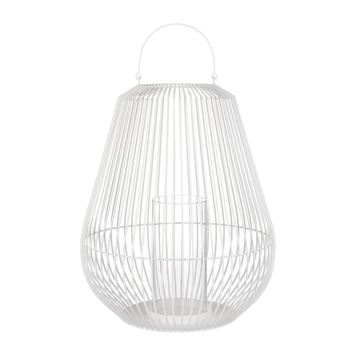 Farol para velas Nidea S 52,5 cm - blanco - blomus