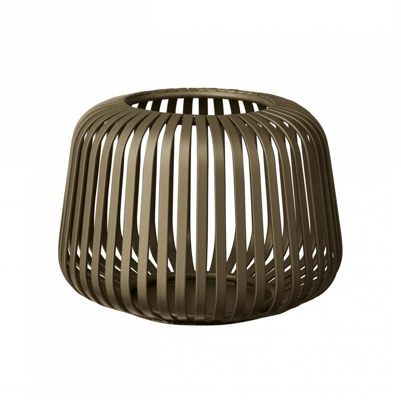 Farol portavelas Lito Ø14 cm, Burned metal blomus