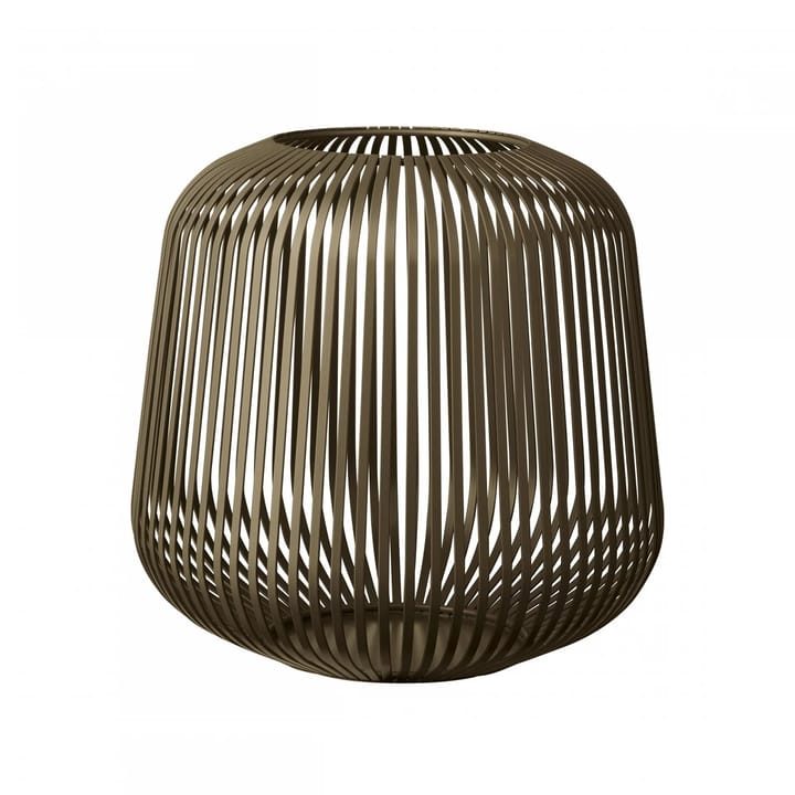 Farol portavelas Lito Ø27 cm - Burned metal - Blomus