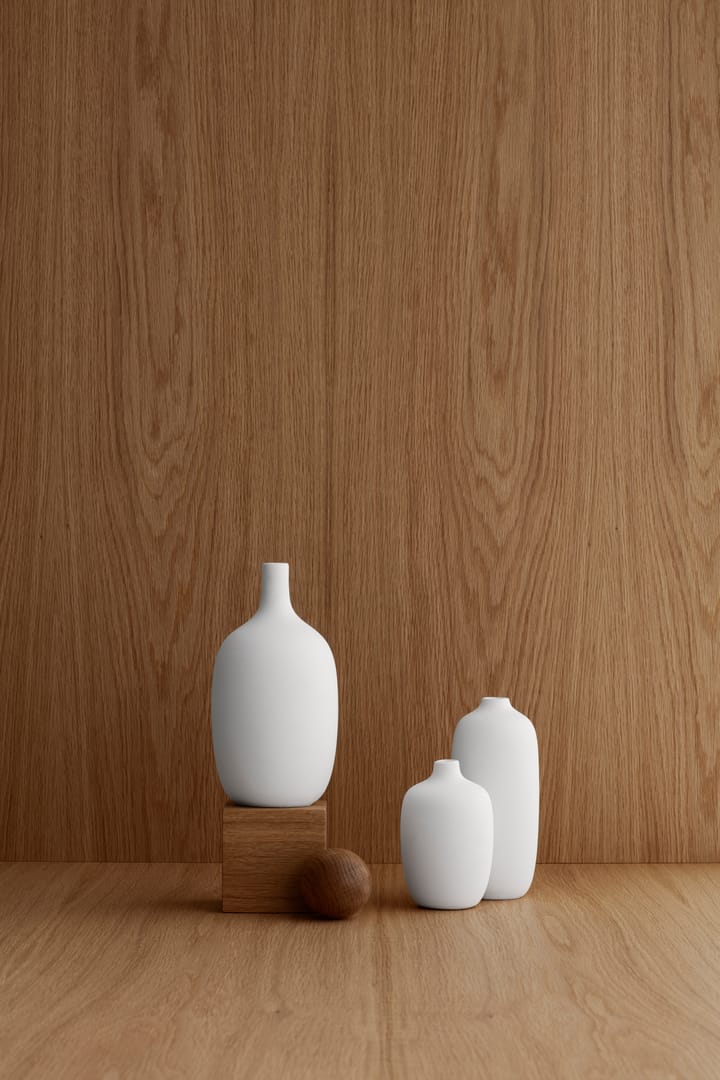 Jarrón Ceola 21 cm, blanco blomus