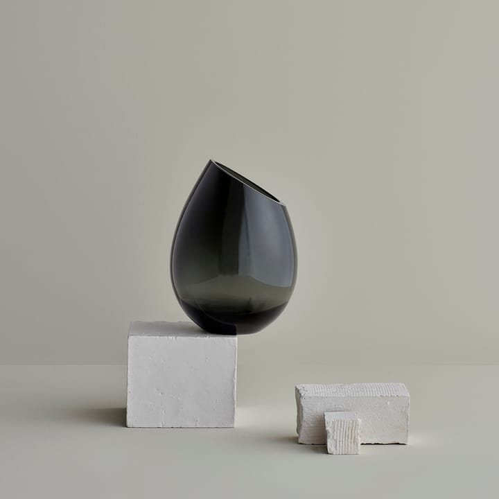 Jarrón Drop grande, Smoke blomus