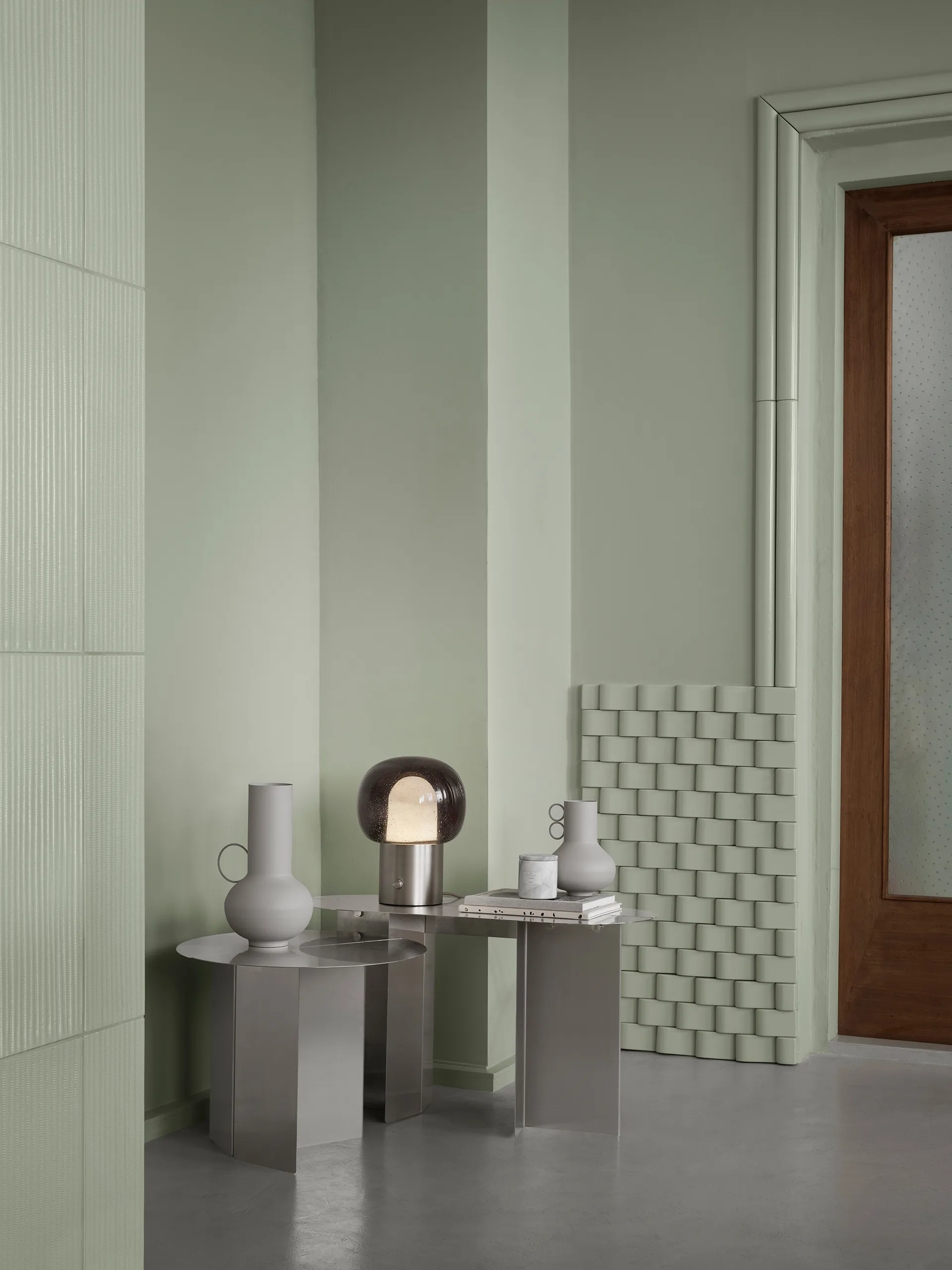 Jarrón Loha 20 cm, Moonbeam blomus