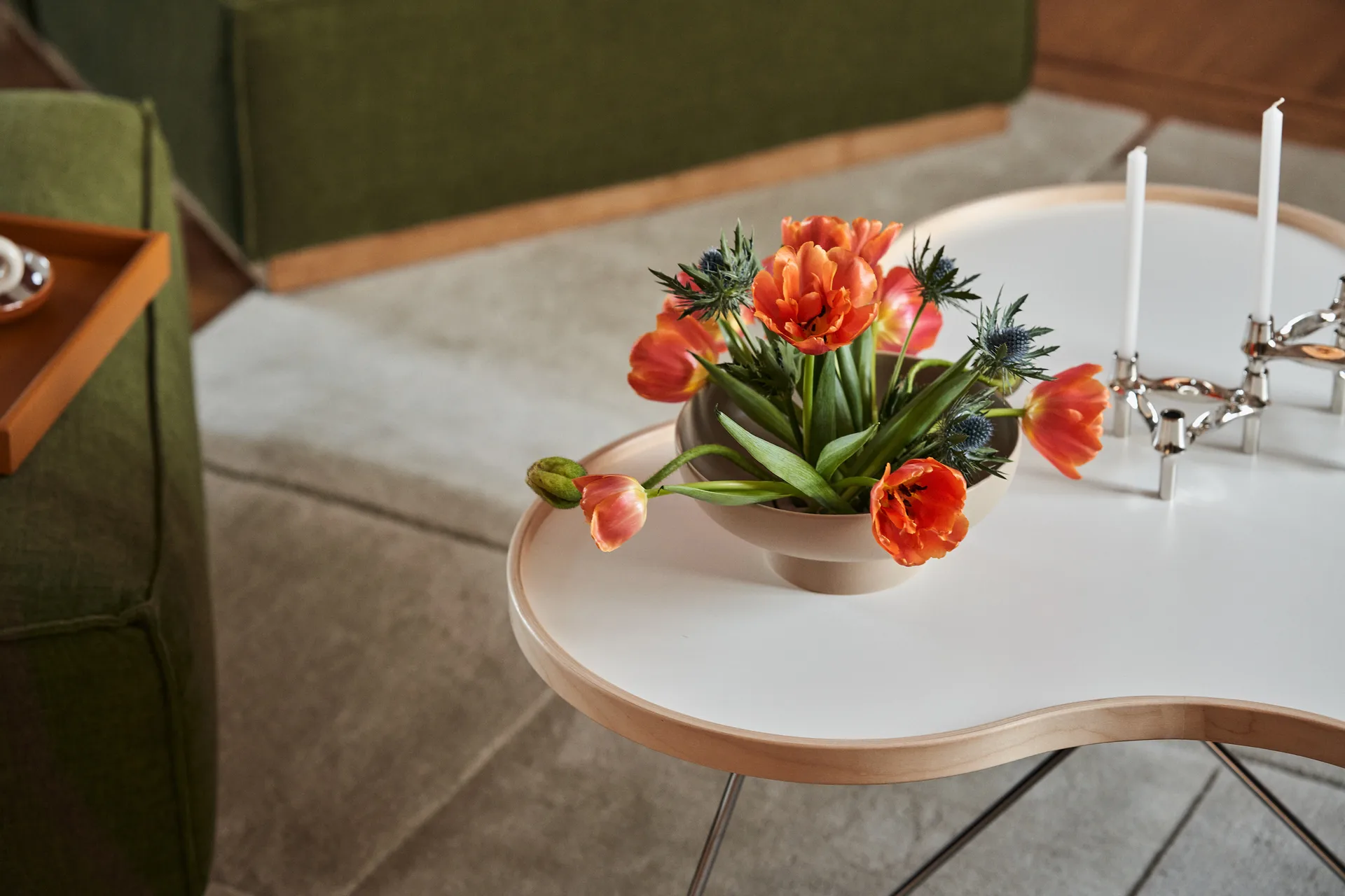 Jarrón MIYABI Ikebana Ø21 cm, Nomad blomus