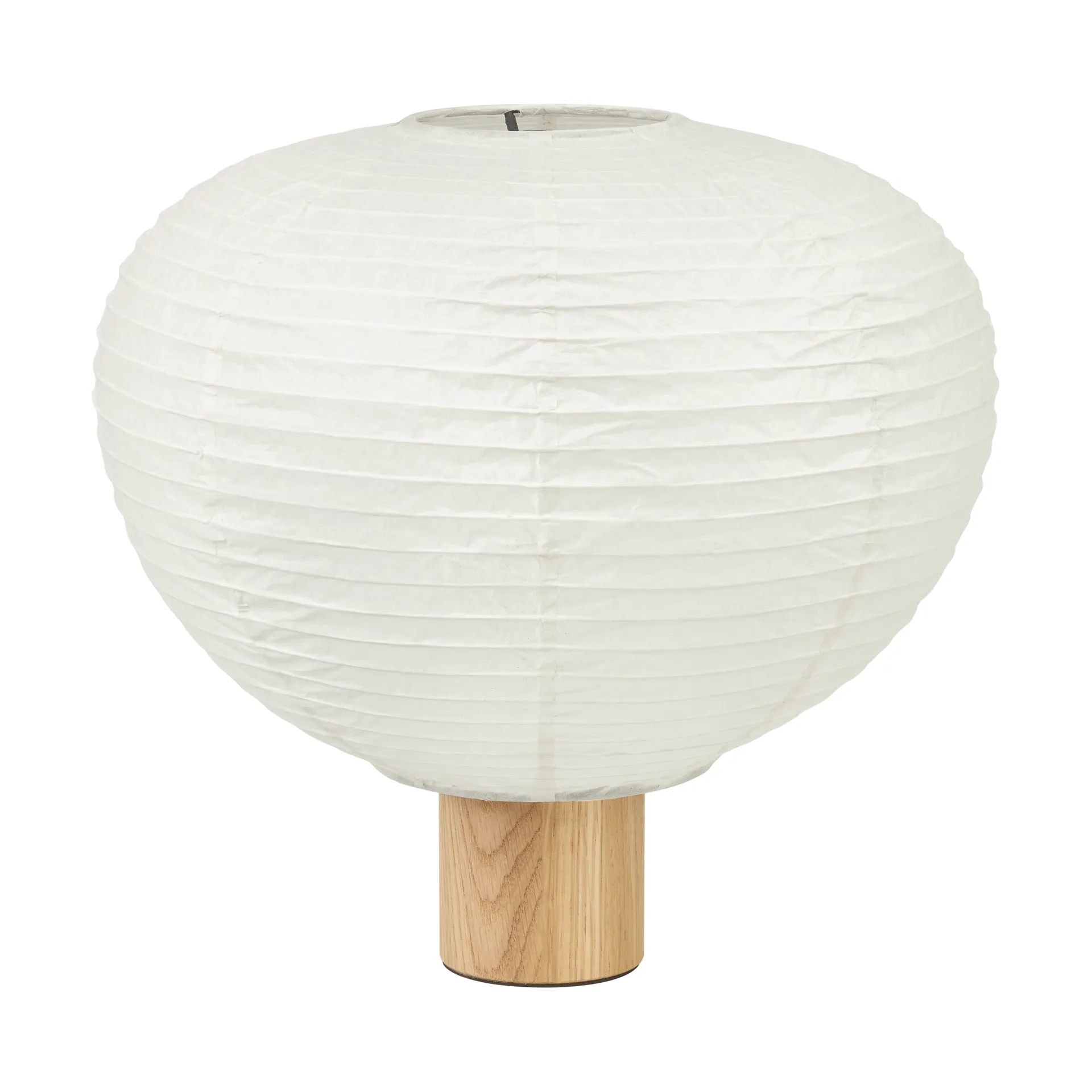 Lámpara de mesa Kami, Roble, Ø32 cm blomus