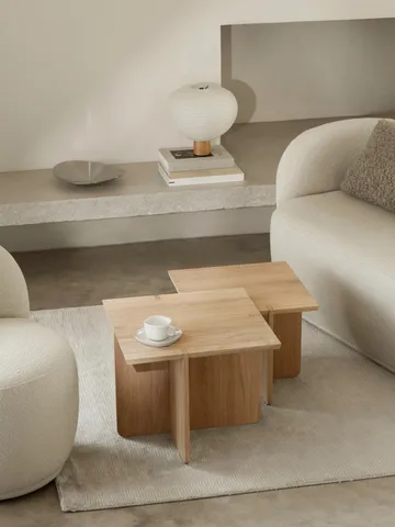 Lámpara de mesa Kami - Roble, Ø32 cm - blomus