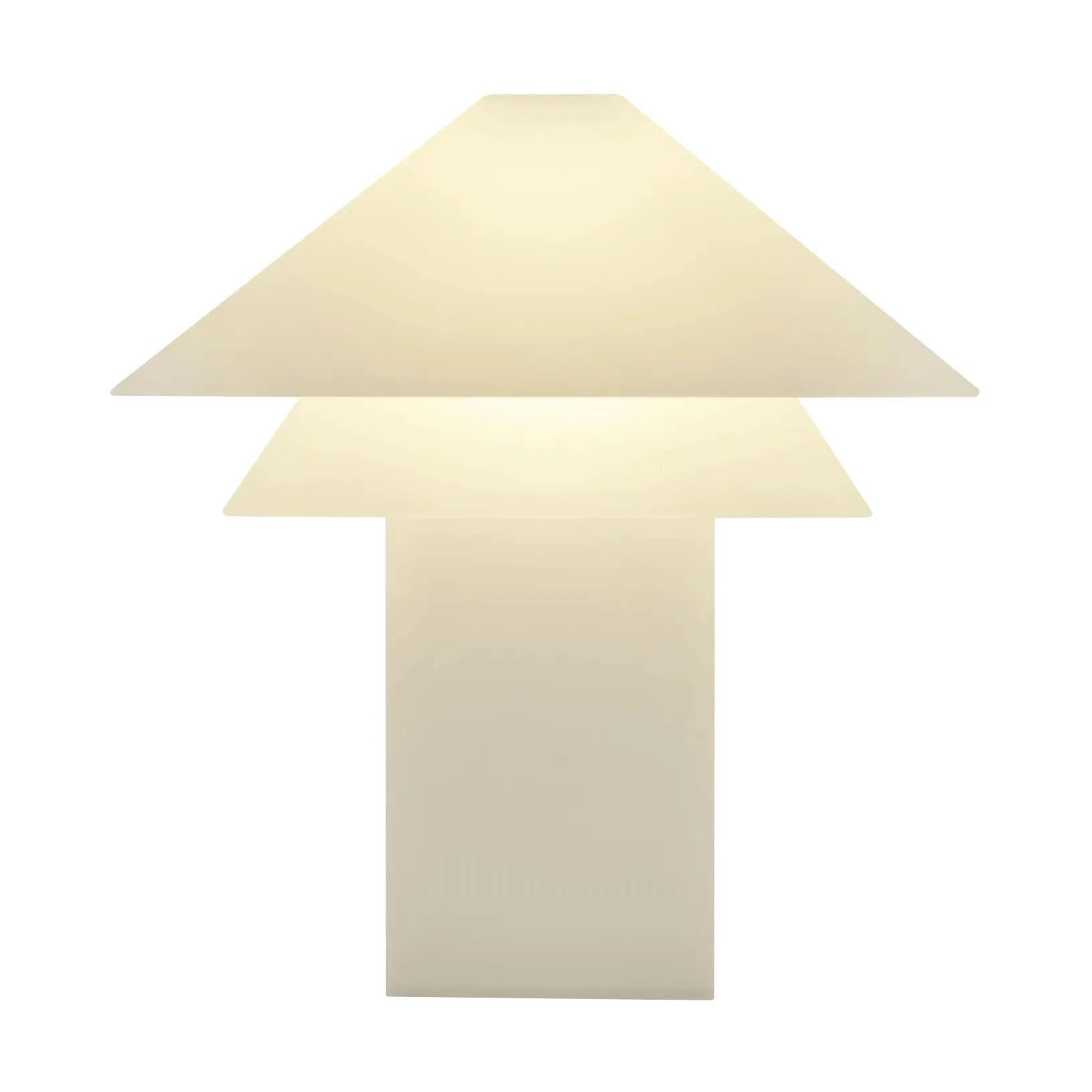 Lámpara de mesa portátil Sanaka, White blomus