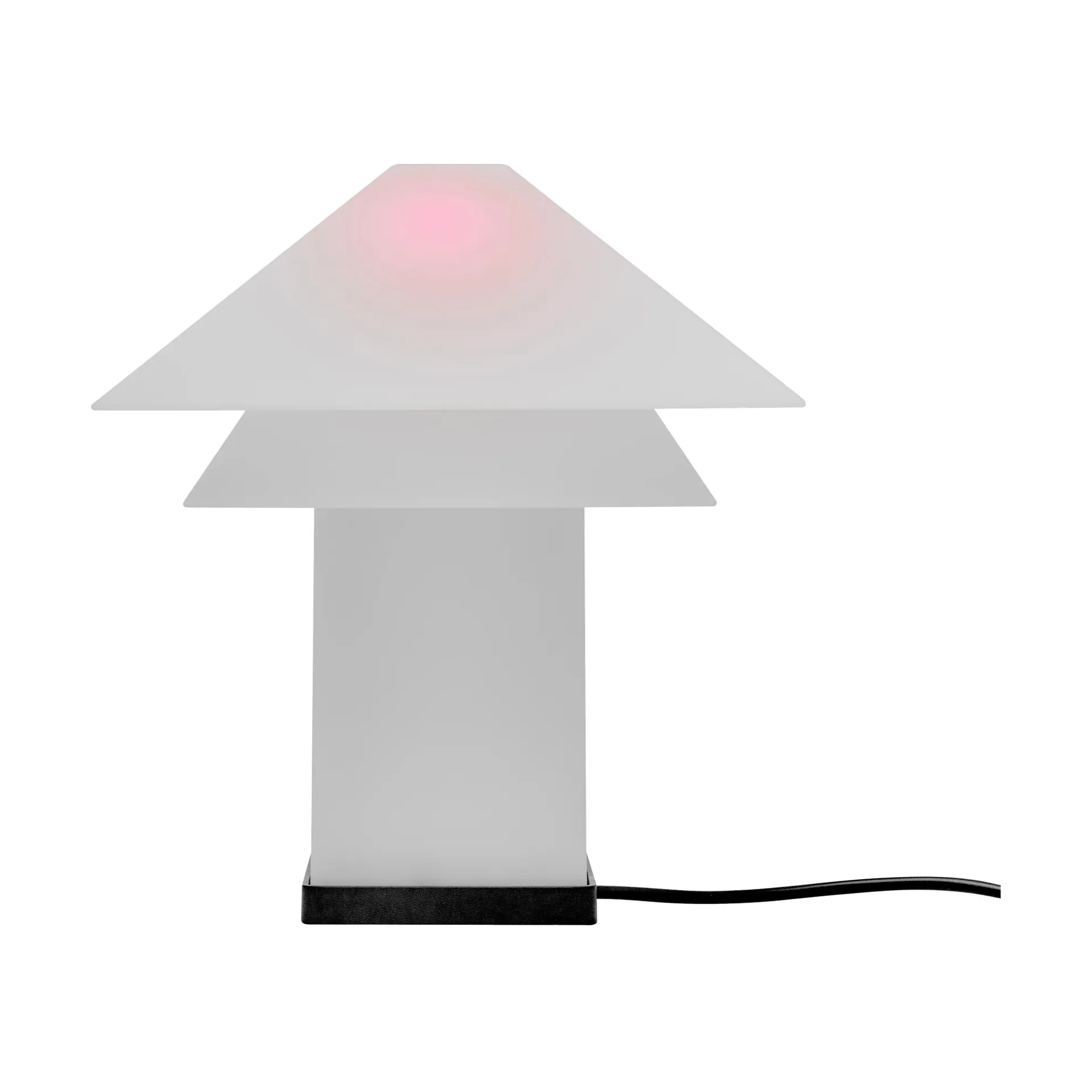 Lámpara de mesa portátil Sanaka, White blomus