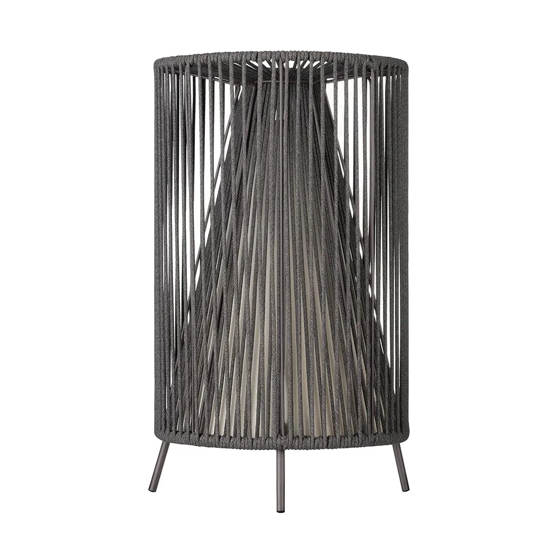 Lámpara LED móvil Rope, Carbón blomus