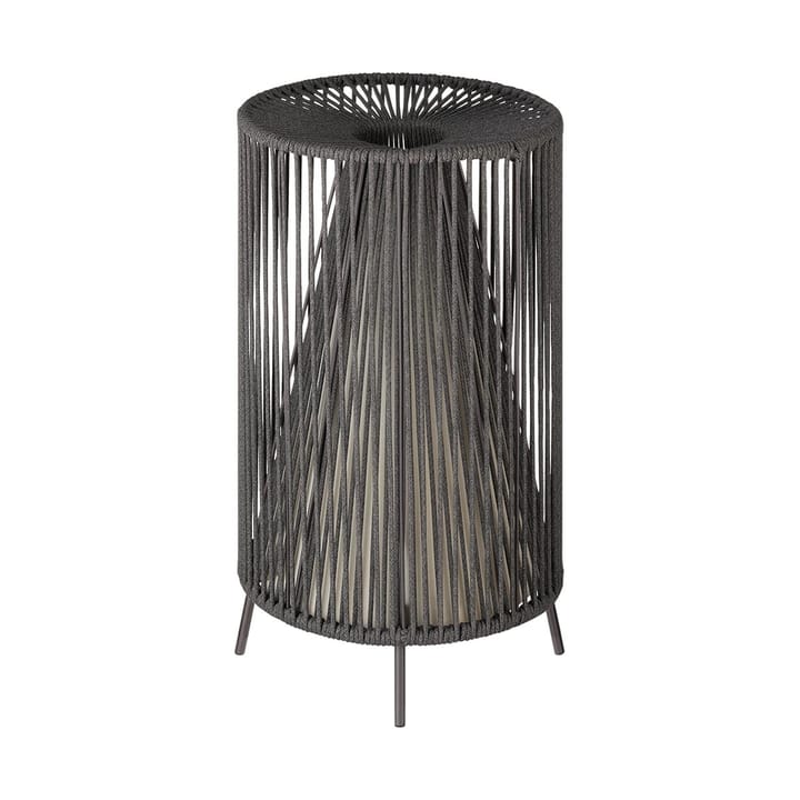 Lámpara LED móvil Rope, Carbón Blomus