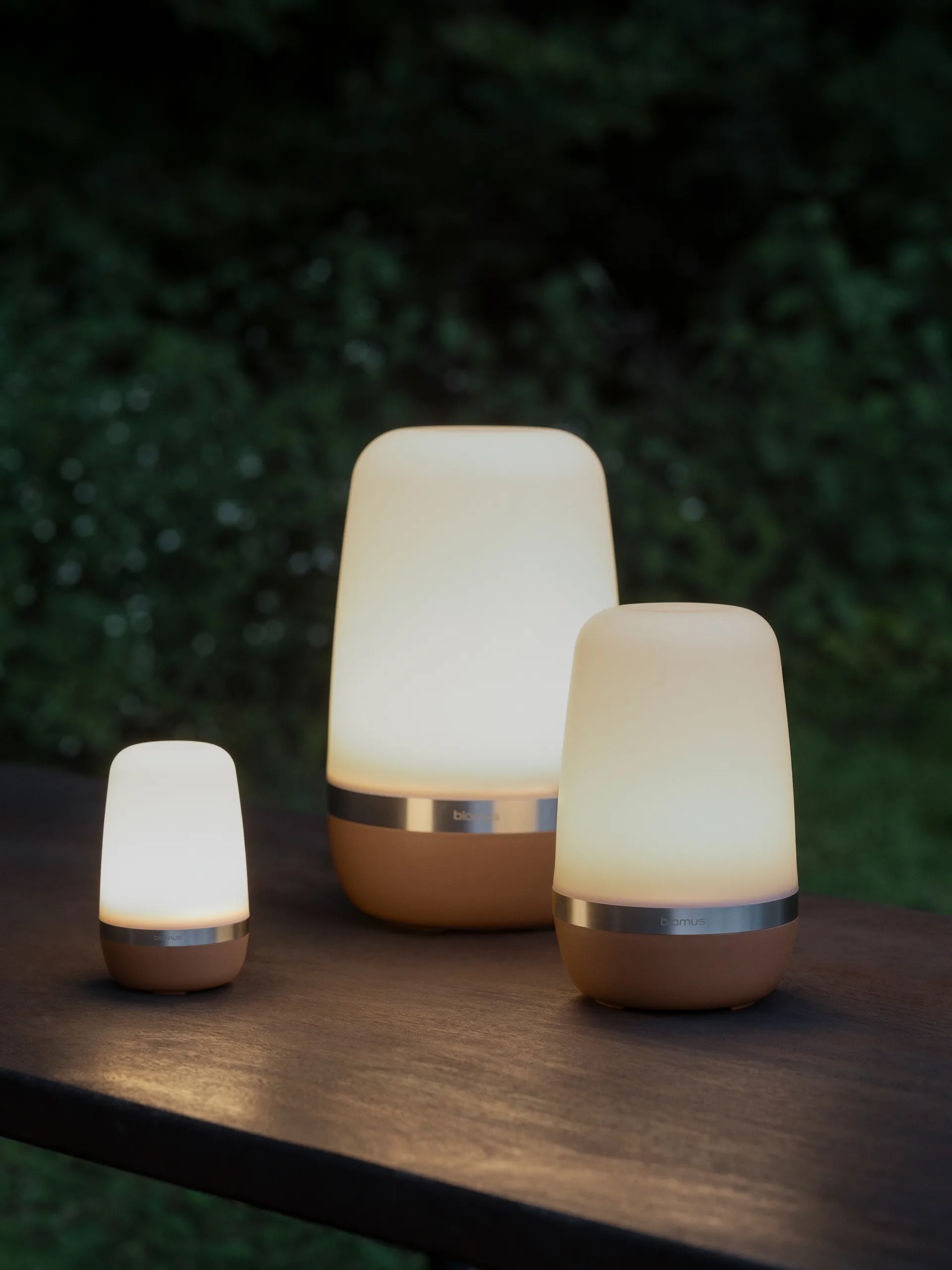 Lámpara LED Spirit M 15 cm, Mocha mousse blomus