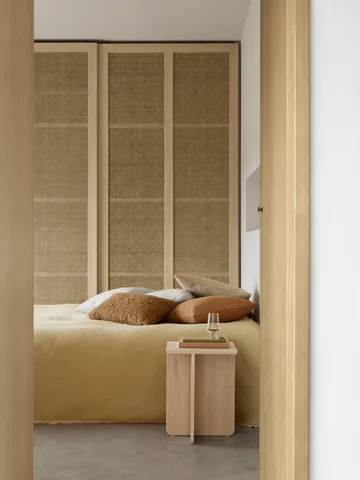 Mesa auxiliar Engawa - Oak, 35x35x46 cm - blomus