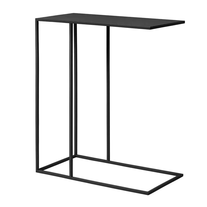 Mesa auxiliar Fera 50x58 cm, negro blomus