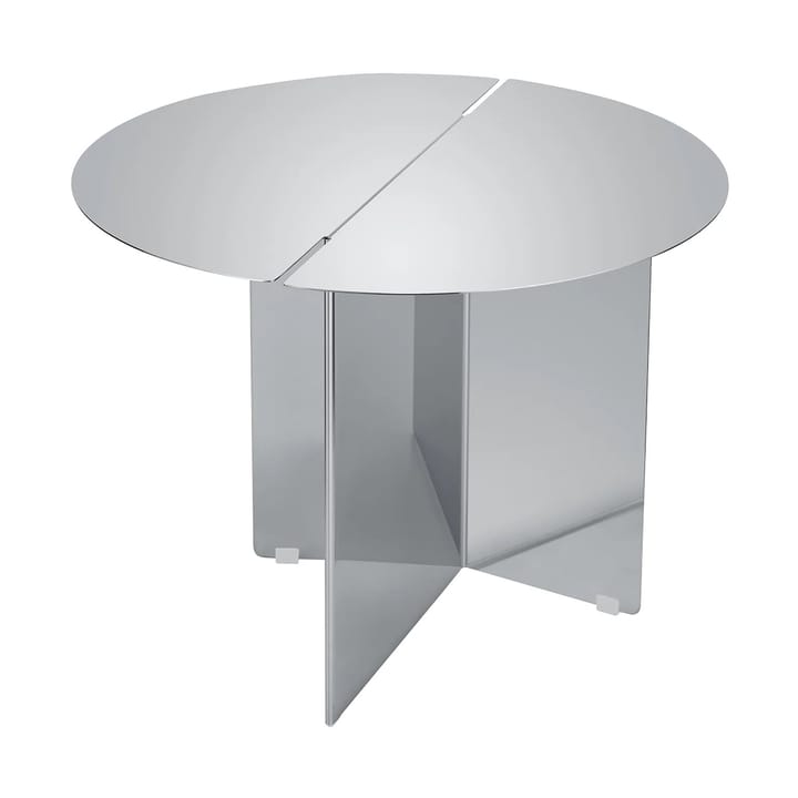 Mesa auxiliar ORU M, Ø50 cm - Acero inoxidable pulido - Blomus