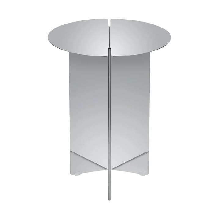 Mesa auxiliar ORU S, Ø35 cm, Acero inoxidable pulido blomus