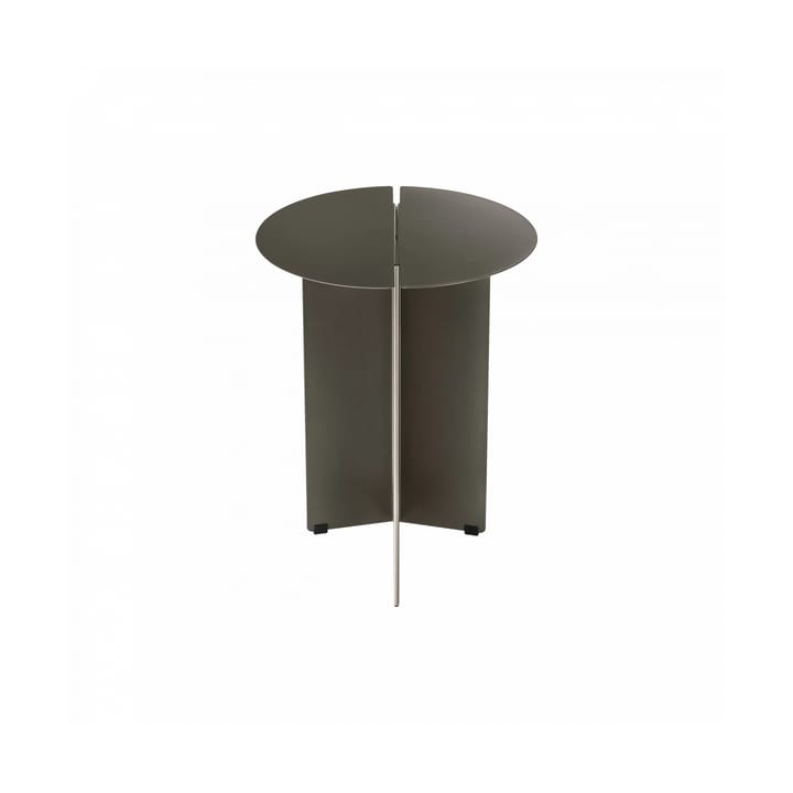 Mesa auxiliar ORU S, Ø35 cm - Burned metal - Blomus