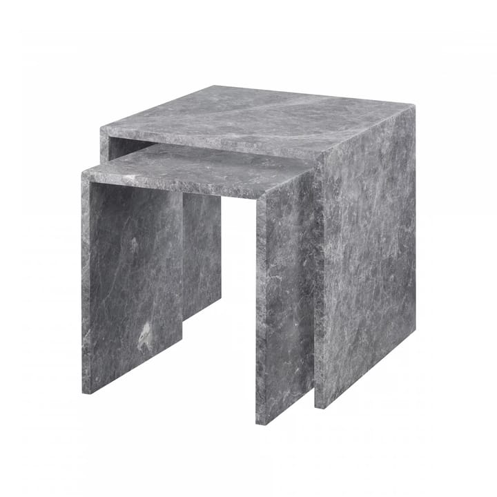 Mesa auxiliar Varu 2 piezas - Tundra gray - Blomus