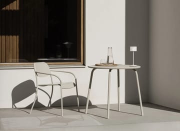 Mesa YUA bistro table Ø80 cm - Silk grey - blomus