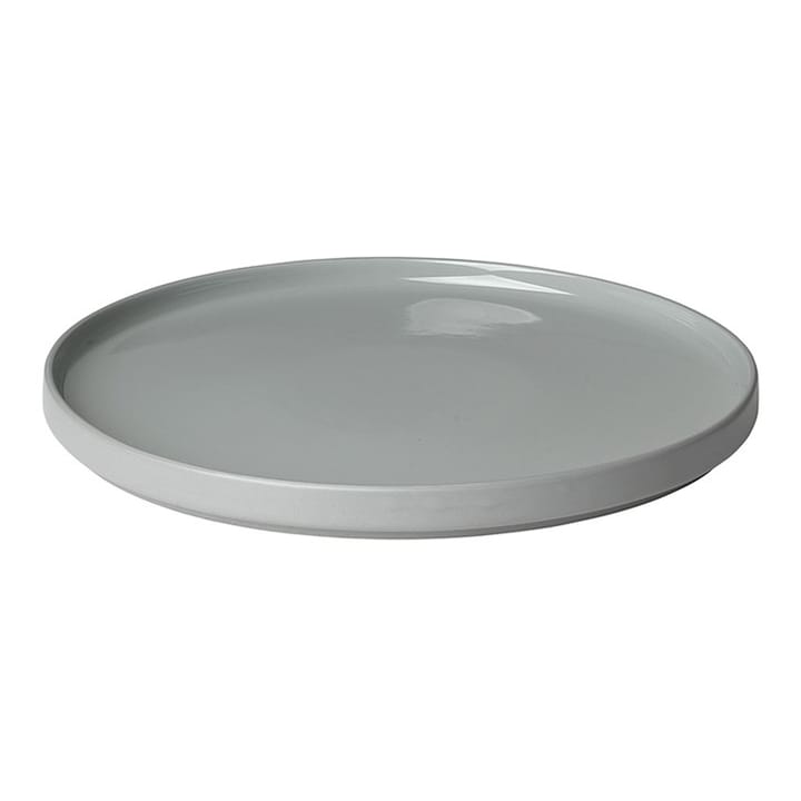 Plato de cena Pilar Ø27 cm - Mirage grey - Blomus