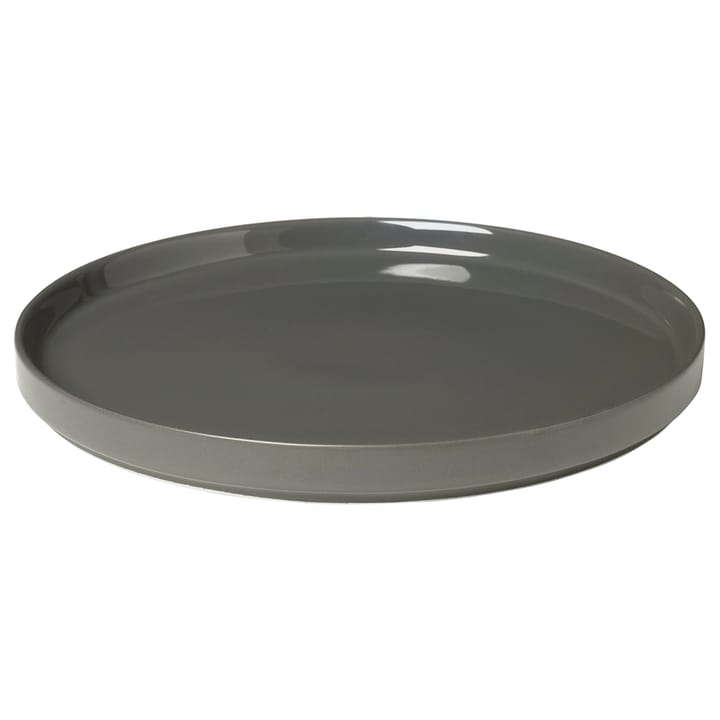 Plato de cena Pilar Ø27 cm - Pewter - Blomus