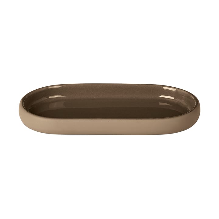 Plato de cerámica Sono 10x19 cm - Beige - Blomus