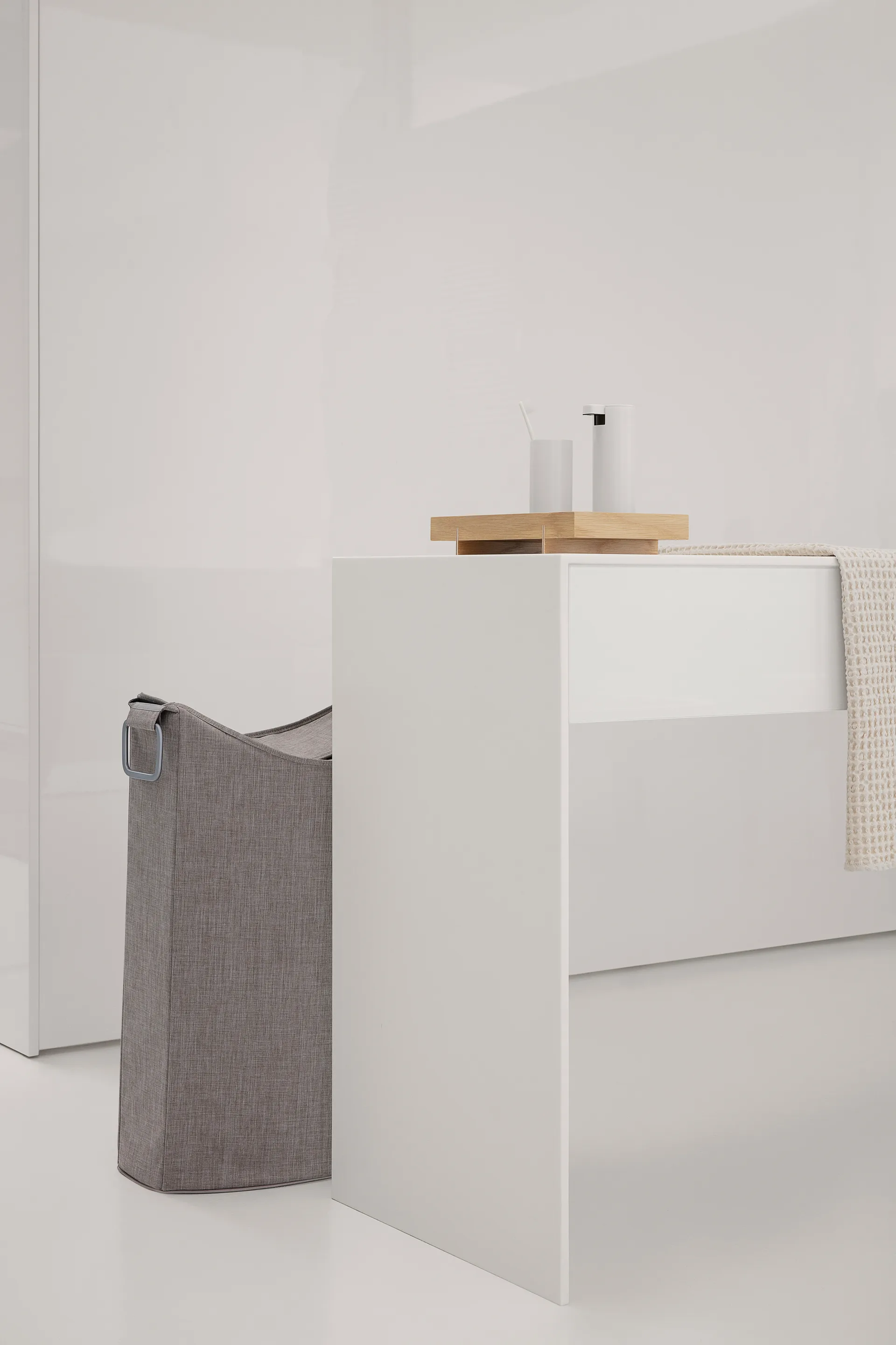 Portacepillos de dientes Modo, blanco blomus