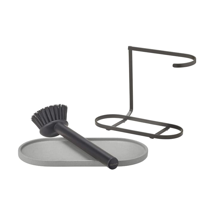Portacepillos y jabonera Dhuva, Micro Chip blomus