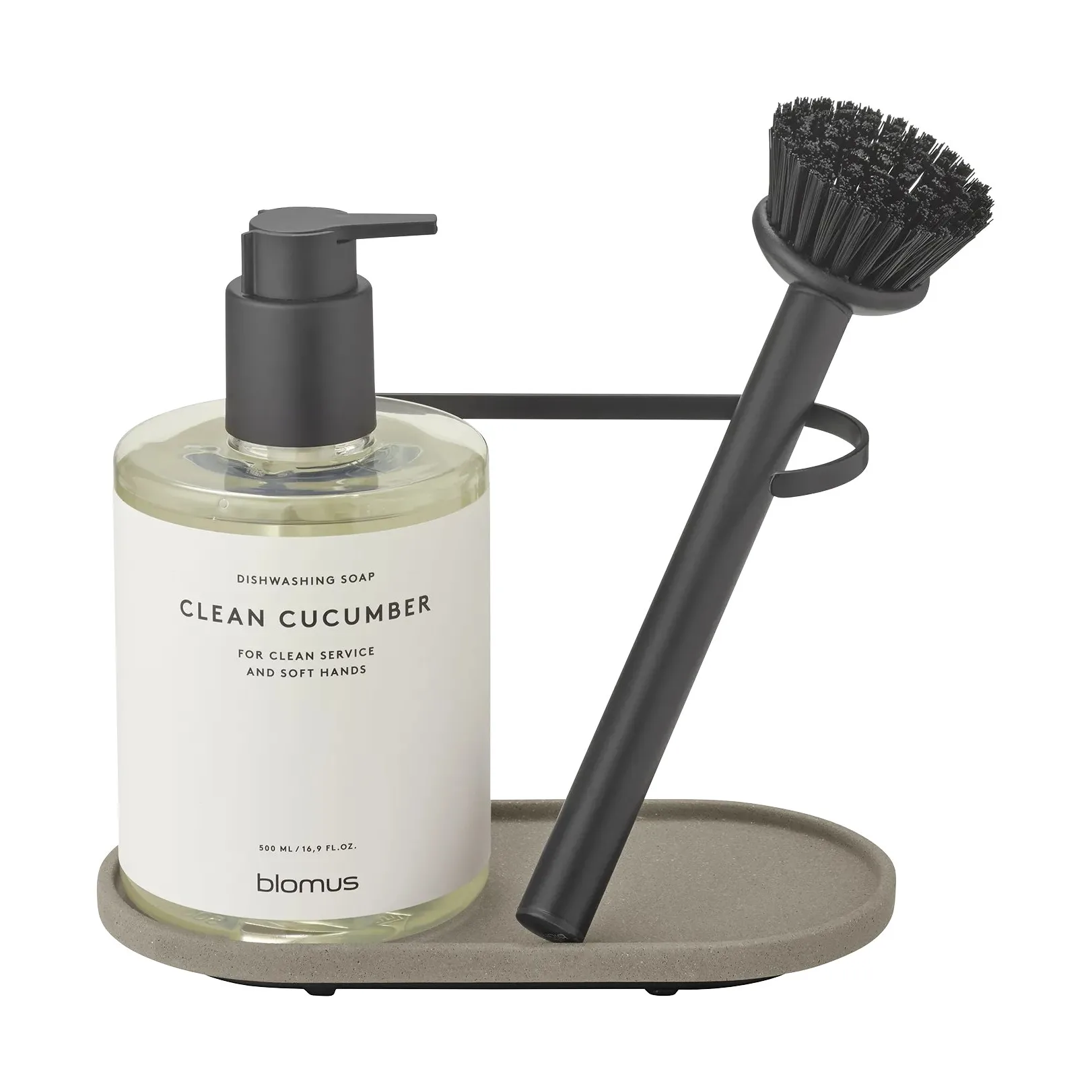 Portacepillos y jabonera Dhuva, Mourning Dove blomus