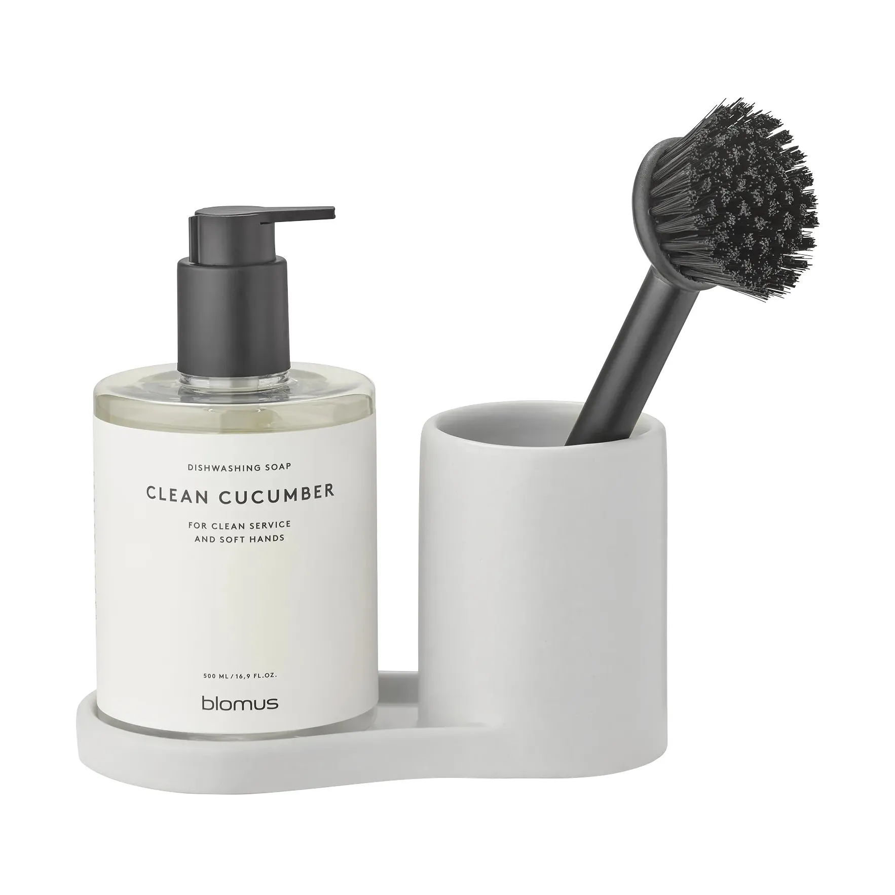 Portacepillos y jabonera Piro, Satélite blomus