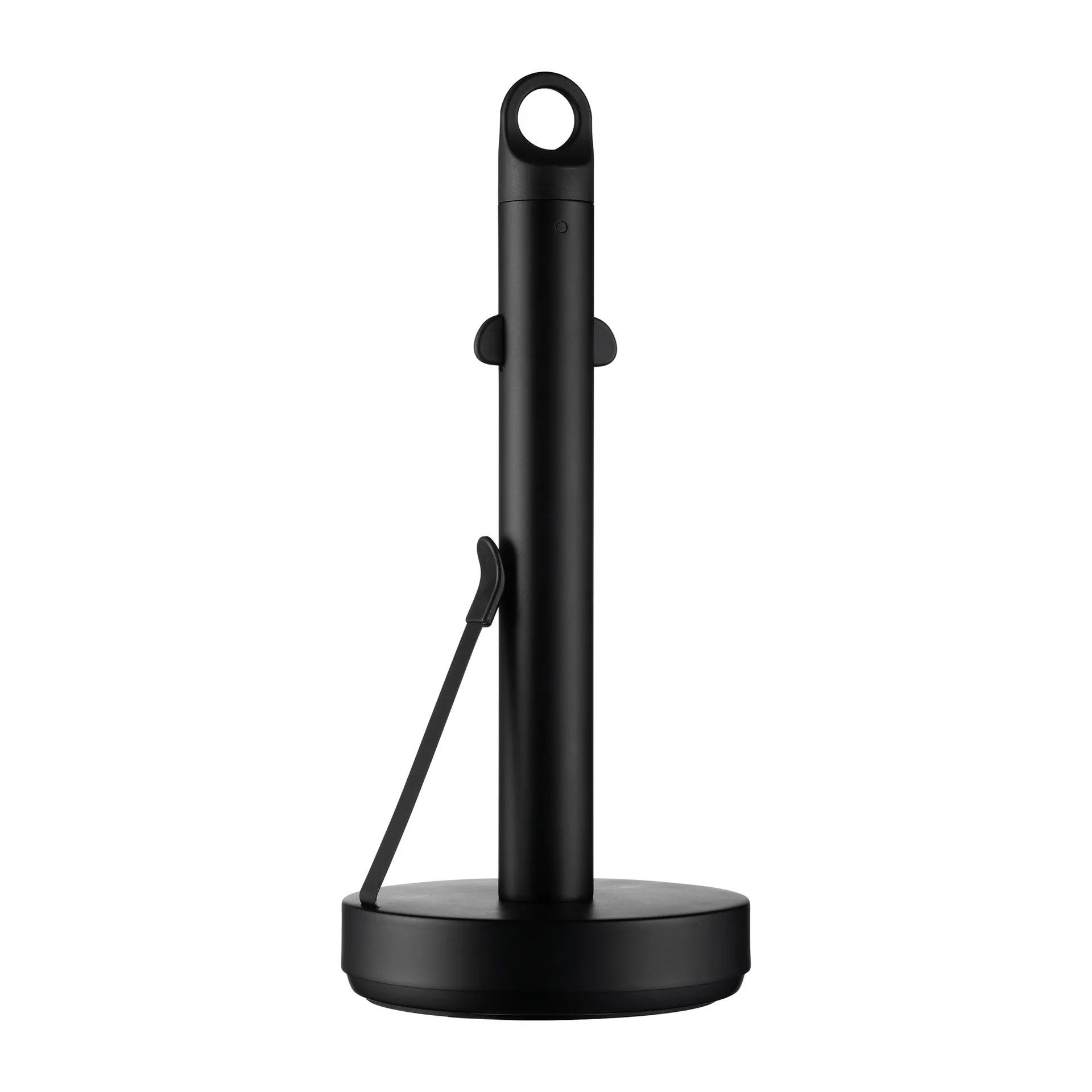 Portarrollos de papel cocina Loop, Negro blomus