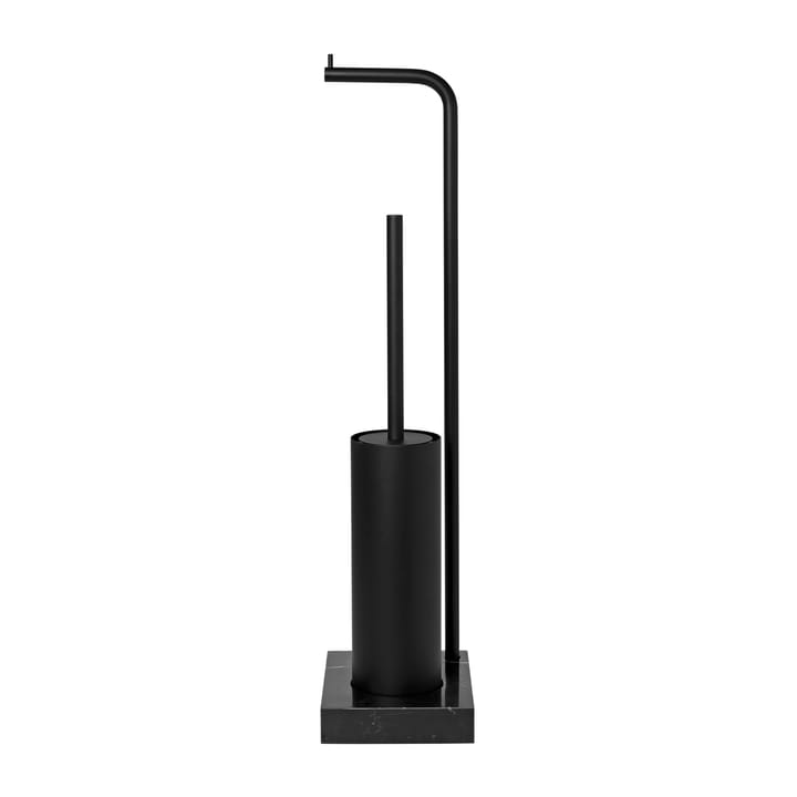 Portarrollos para papel higiénico y portaescobillas baño Modo - negro - Blomus