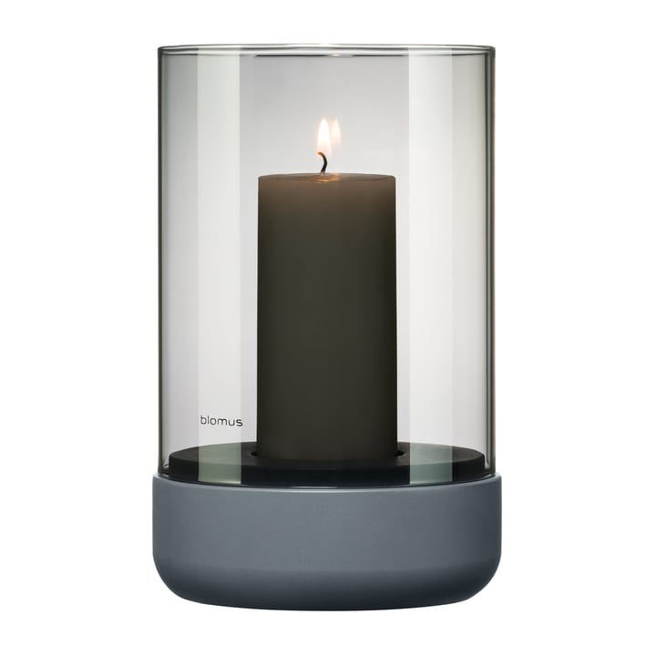 Portavelas Calma Ø12 cm, Gray-smoke Blomus