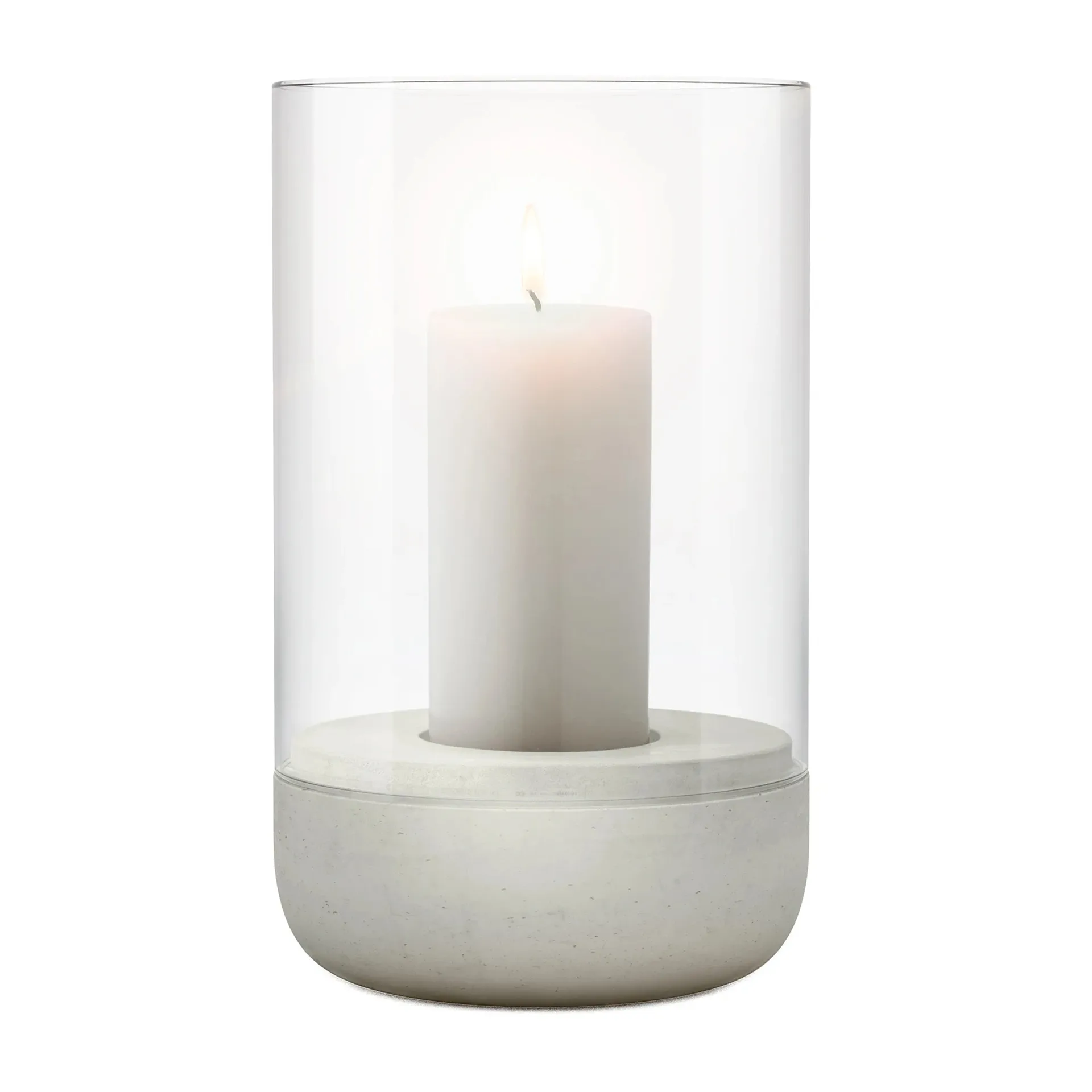 Portavelas Calma Ø12 cm, Light grey blomus