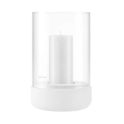 Portavelas Calma Ø12 cm, Lily white Blomus