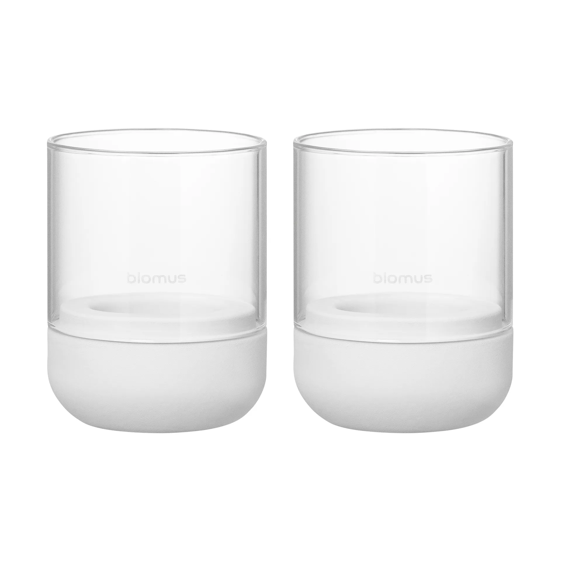 Portavelas Calma Ø7 cm, set de 2, Lily white blomus