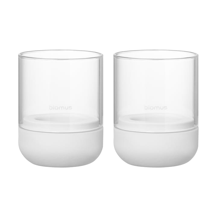 Portavelas Calma Ø7 cm, set de 2 - Lily white - Blomus