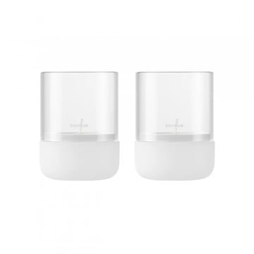 Portavelas Calma Ø7 cm, set de 2 - Lily white - Blomus