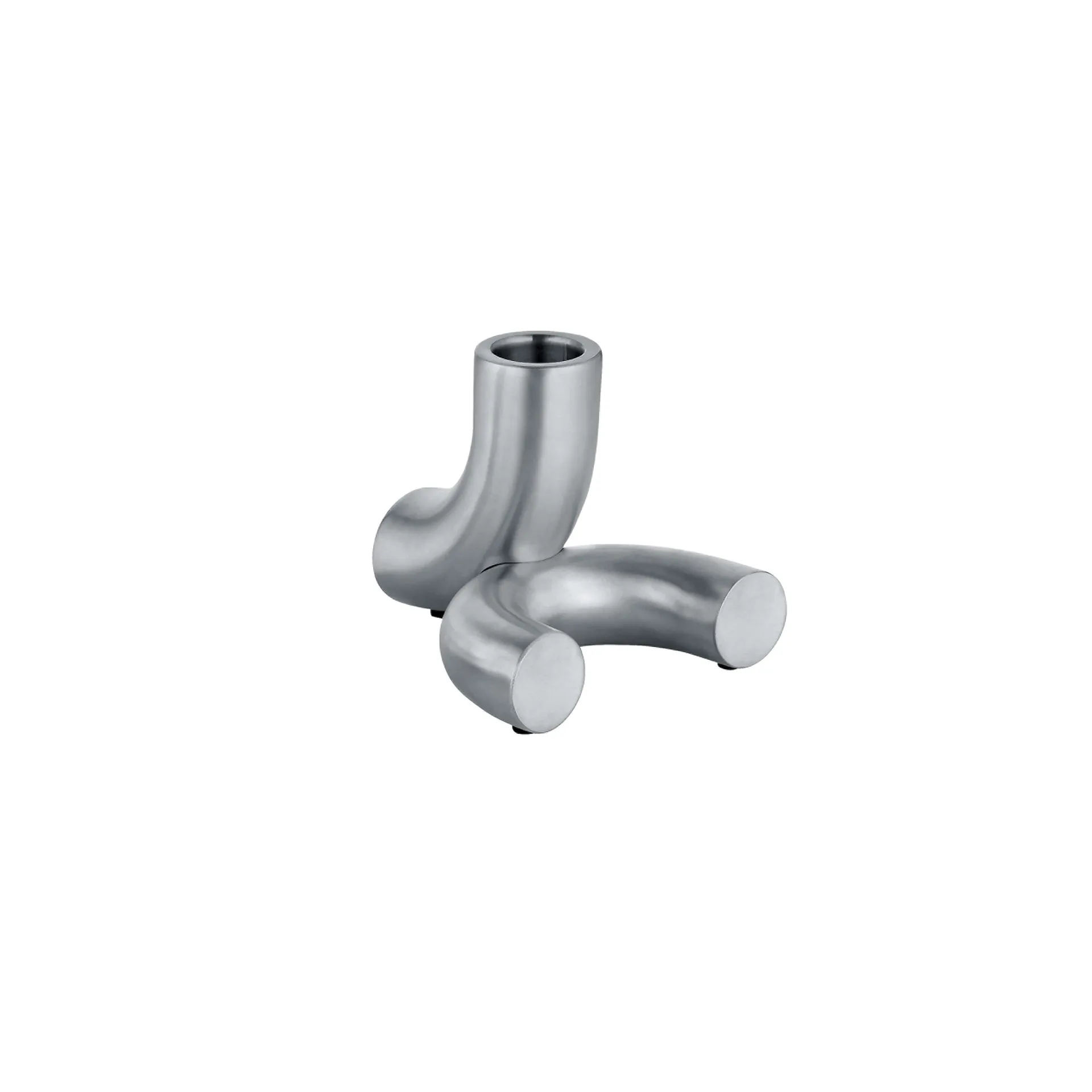 Portavelas Doodle, Acero inoxidable mate blomus