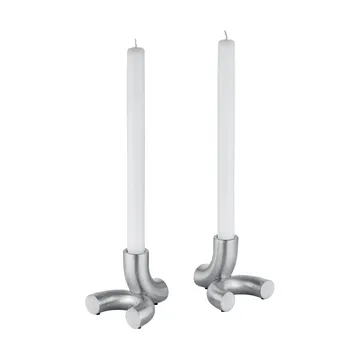 Portavelas Doodle - Acero inoxidable mate - blomus