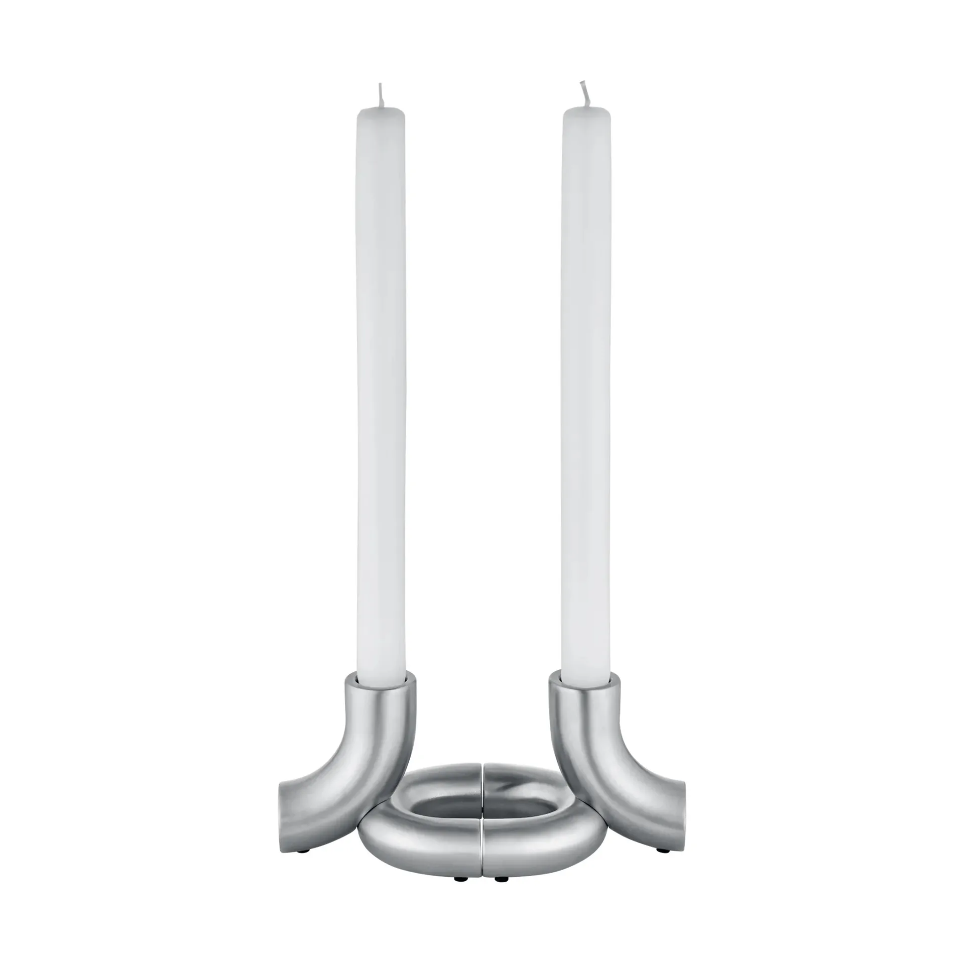 Portavelas Doodle, Acero inoxidable mate blomus