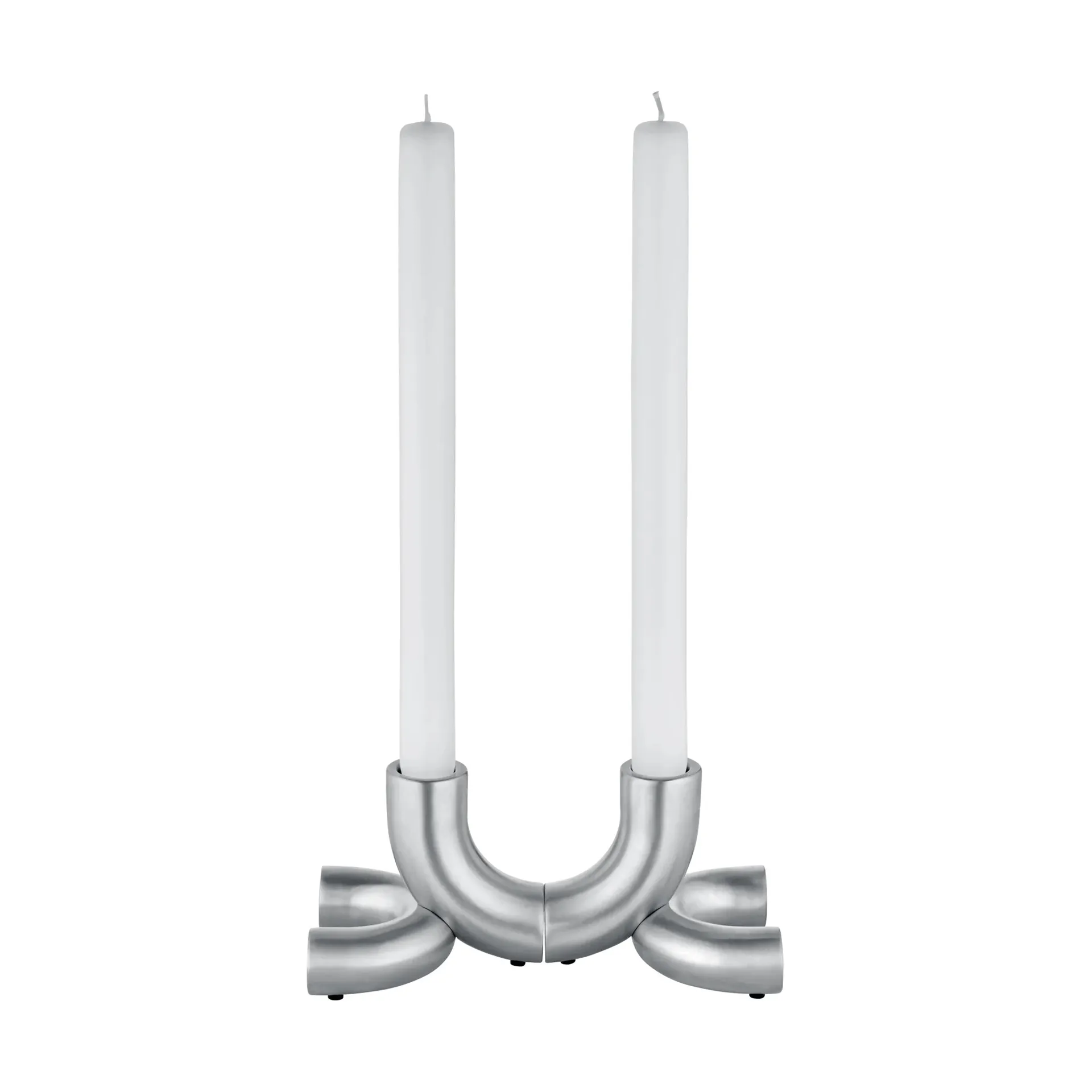 Portavelas Doodle, Acero inoxidable mate blomus