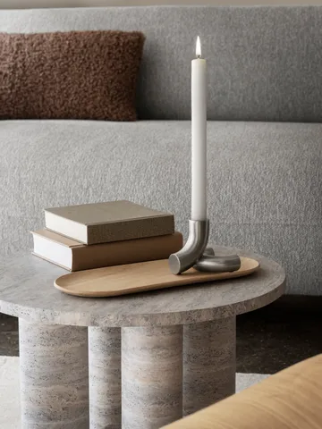 Portavelas Doodle - Acero inoxidable mate - blomus