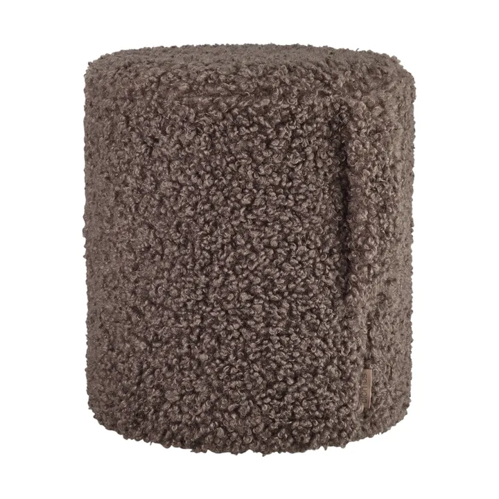 Puff de asiento Teddy - Espresso, Ø35 × 40 cm - Blomus