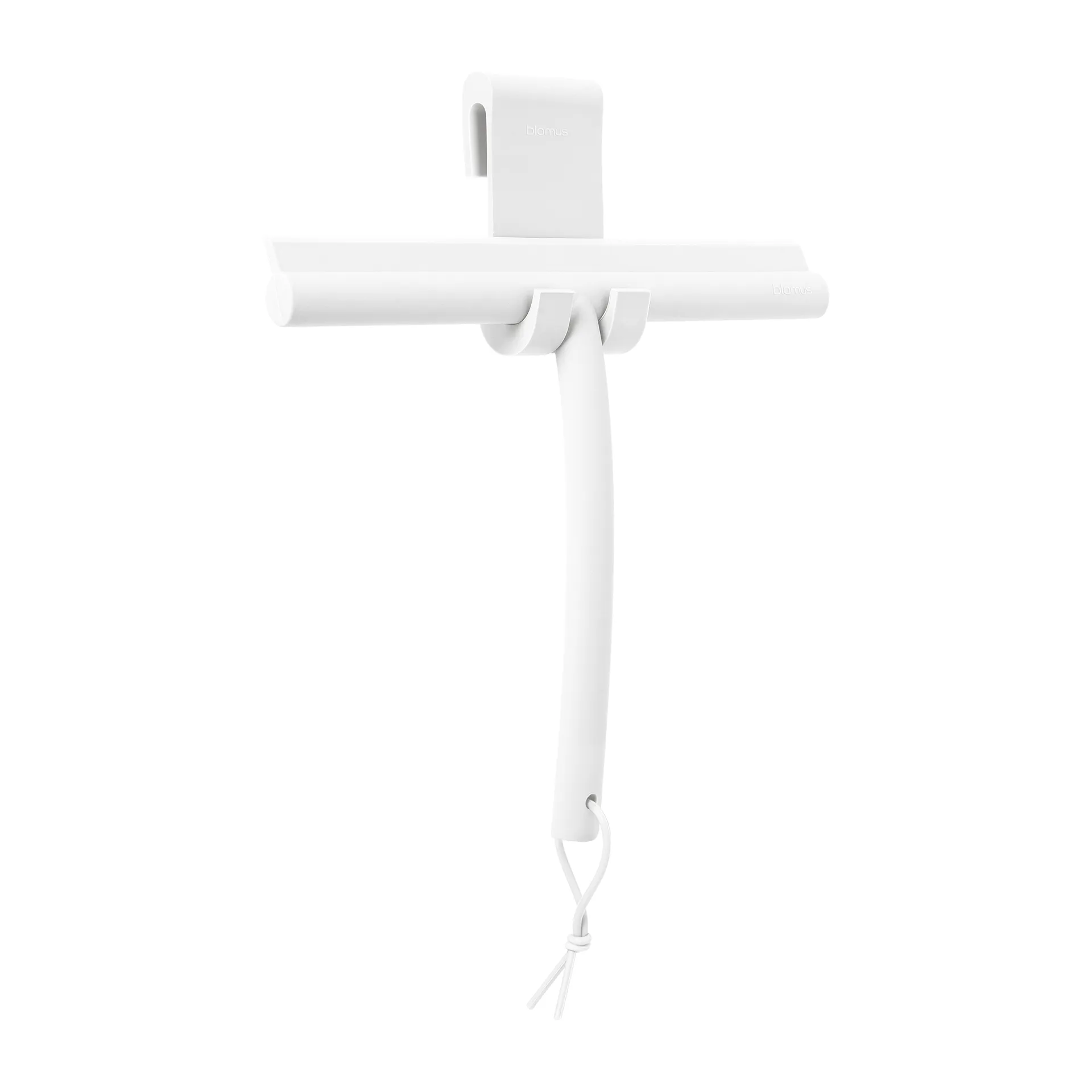 Rasqueta limpiacristales Vipo con colgador , blanco blomus