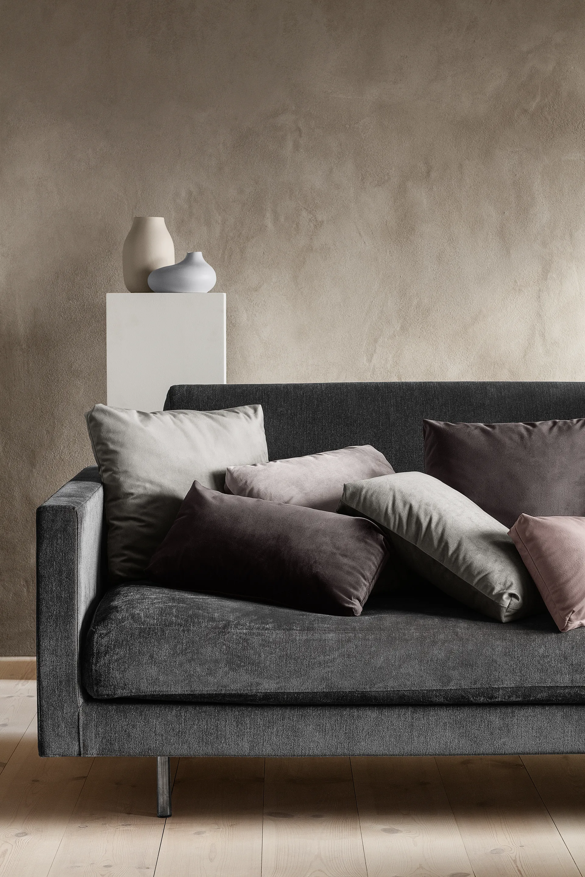 Set de 3 jarrones Nona, Micro chip blomus