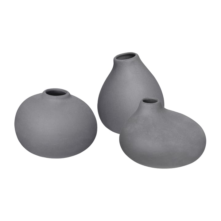 Set de 3 jarrones Nona - Pewter - Blomus