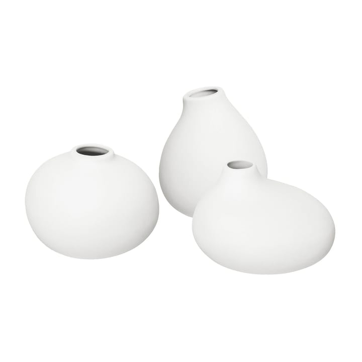 Set de 3 jarrones Nona - White - blomus